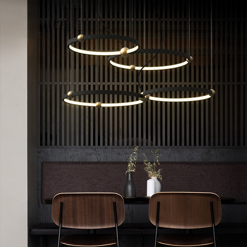 Подвесной кольцевой светильник PLANETARY D30+50+40 by ImperiumLoft