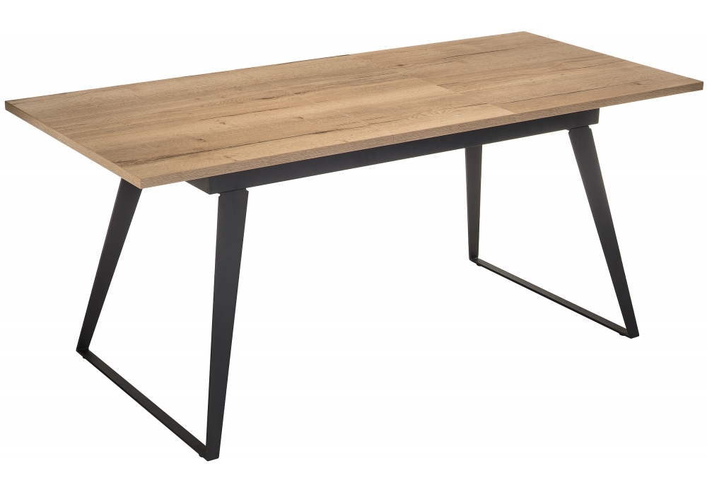 Стол Woodville Кхал галифакс графит / натуральный 462078