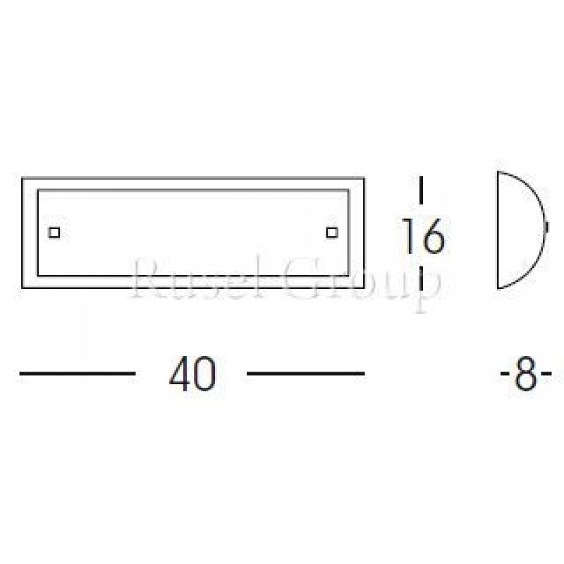 Настенный светильник Linea Light Nove99 78223