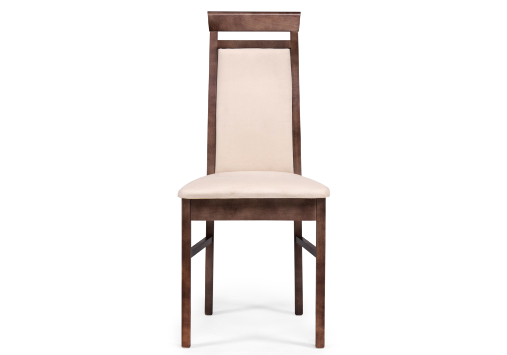 Стул деревянный Woodville Амиата бежевый / орех 528937