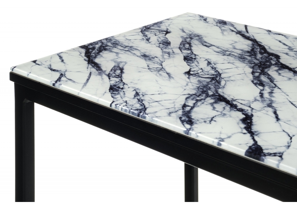 Журнальный стол Woodville Геркулес белый мрамор 368681