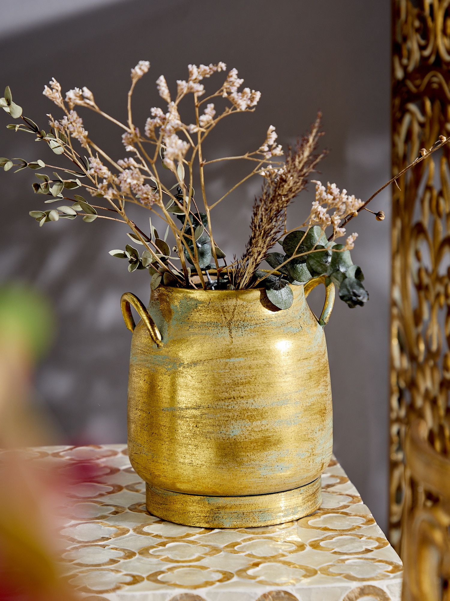 Ваза-мини с ручками Glasar 57-400