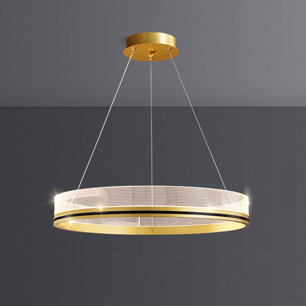 Подвесная люстра DILEMMA D40 Brass by ImperiumLoft