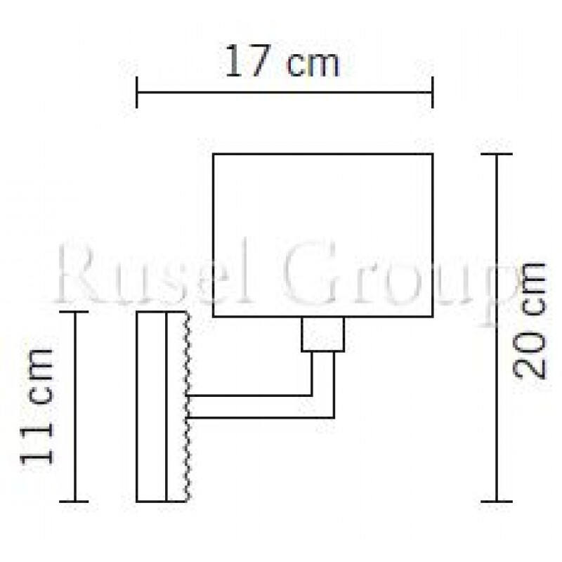 Настенный светильник Fabbian Diamond D82 D01 01
