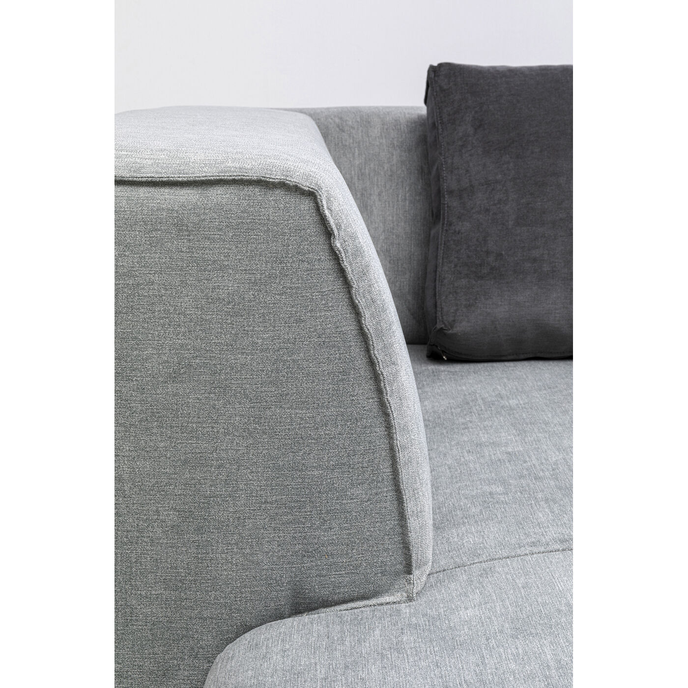 Оттоманка левостороняя Infinity Elements Grey Left KARE 82034