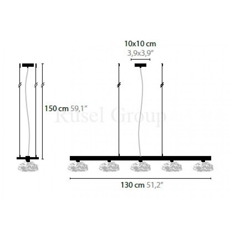 Подвесной светильник ILFARI FLOWERS FROM AMSTERDAM H5