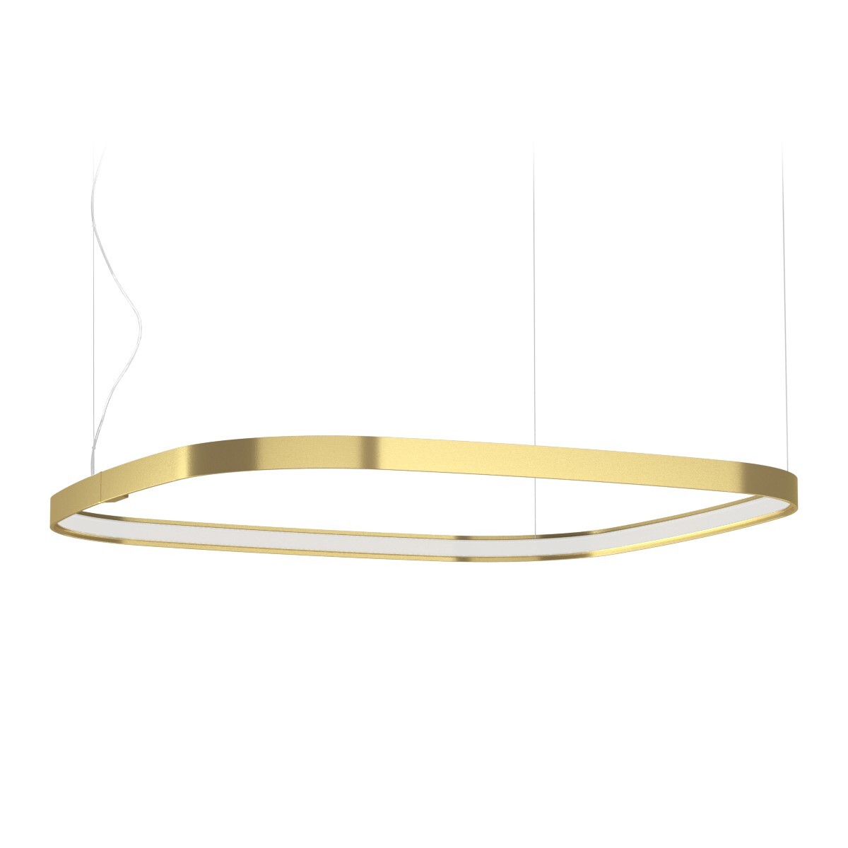 Подвесной светильник Panzeri Zero Square 75 Brass