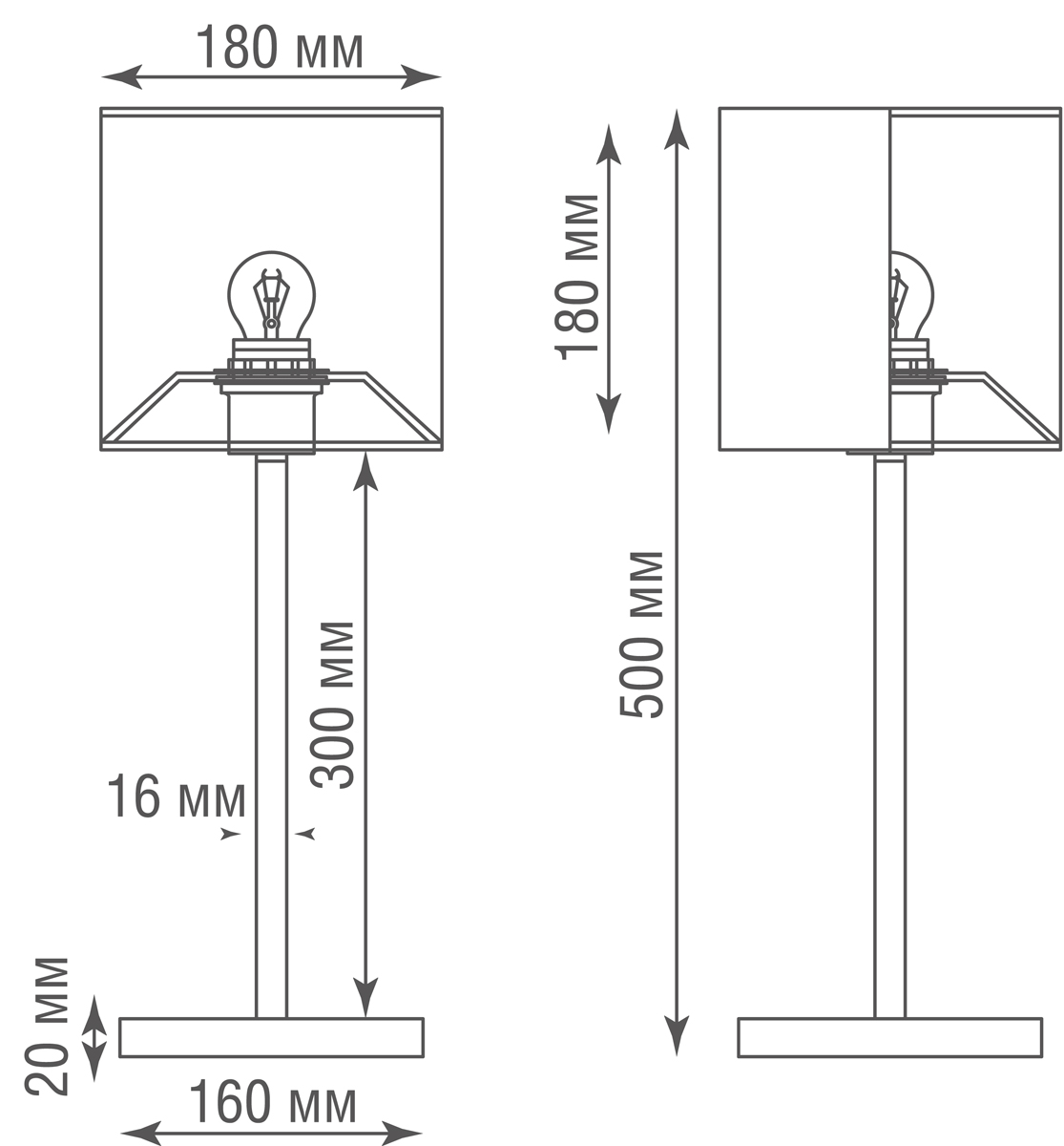 Настольная лампа Donolux T111048.1A SCBL