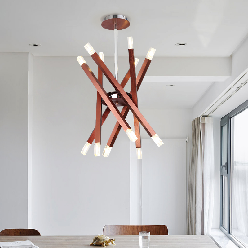 Люстра на штанге SNAP D62 Copper by ImperiumLoft