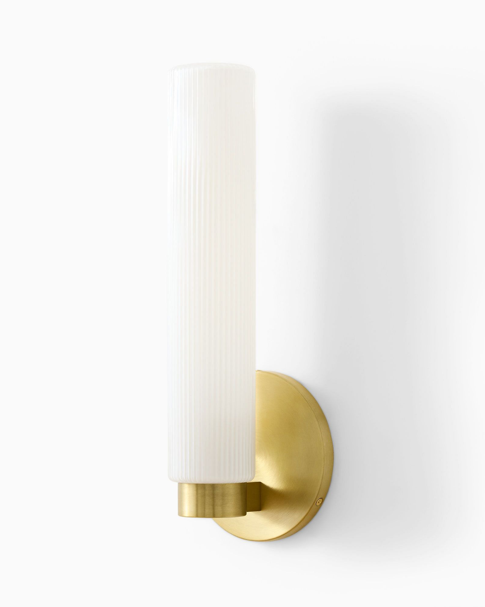 Золотое бра Батлер с белым плафоном Louvre Home LHLSC190224XNP