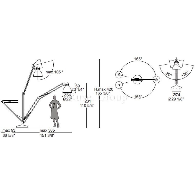 Уличный светильник Leucos THE GREAT JJ OUTDOOR (ITRE)