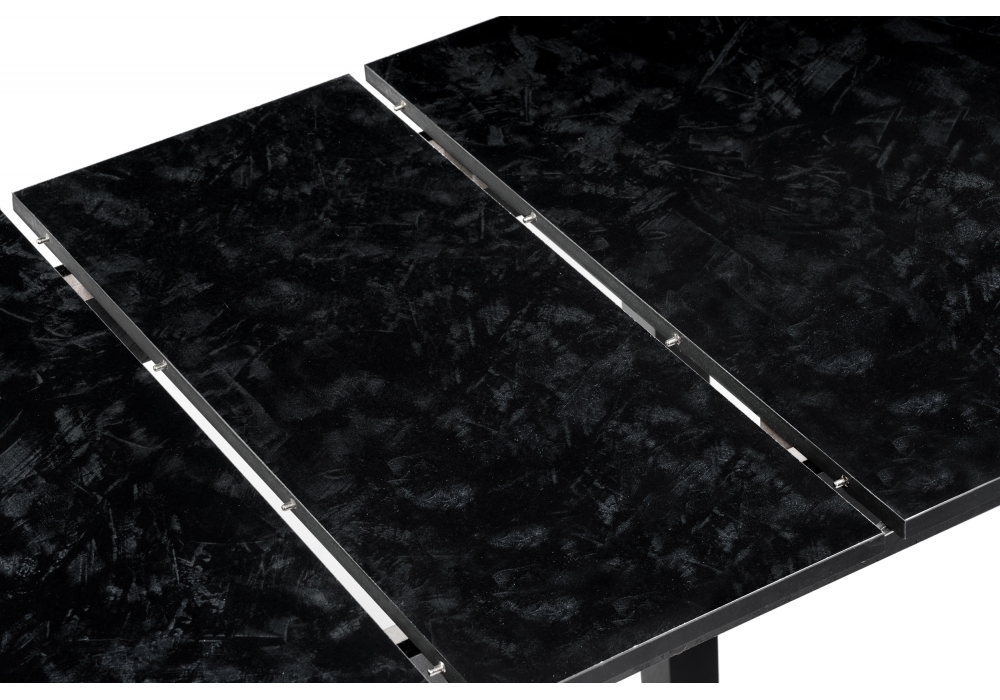 Стол деревянный Woodville Гюрен лофт черный / черный 459672