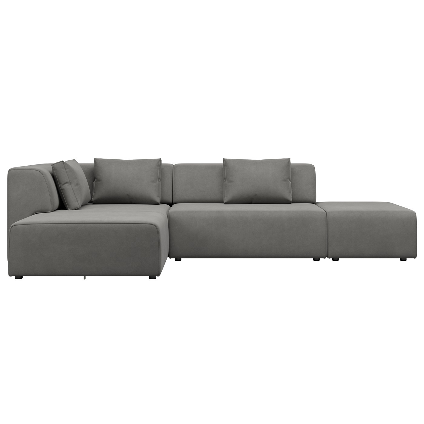 Диван угловой Ткань Иск.Замша KARE Industrial K00259