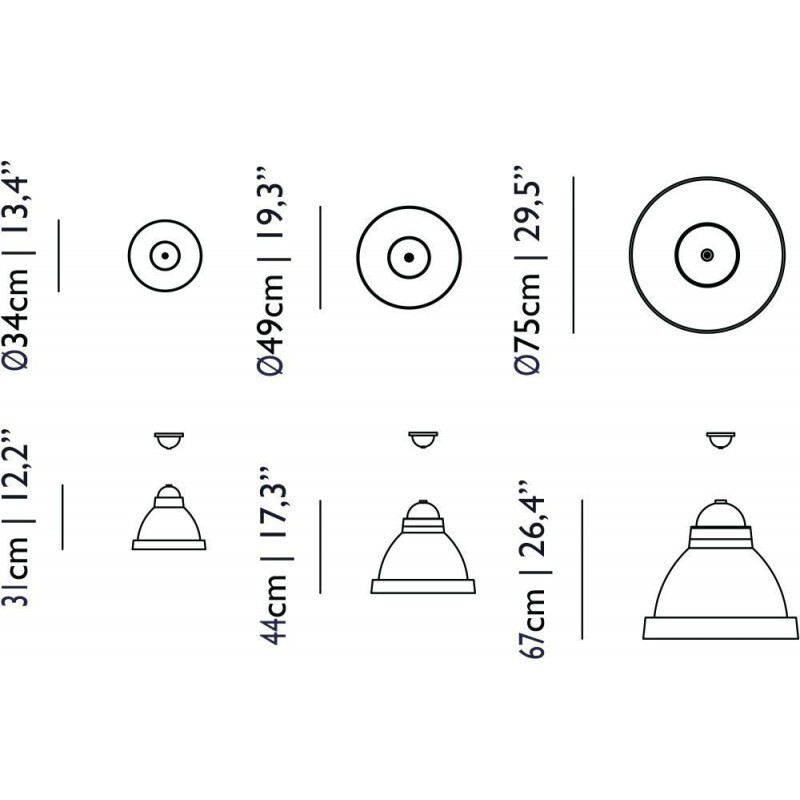 Подвесной светильник Moooi Salago small natural