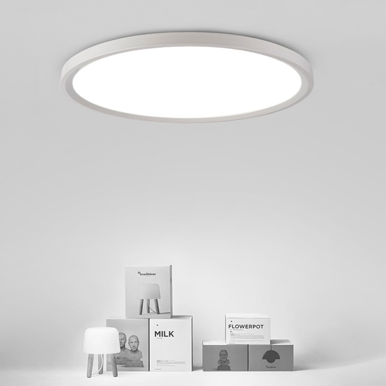 Потолочный светильник EXTRASLIM D40 White by ImperiumLoft