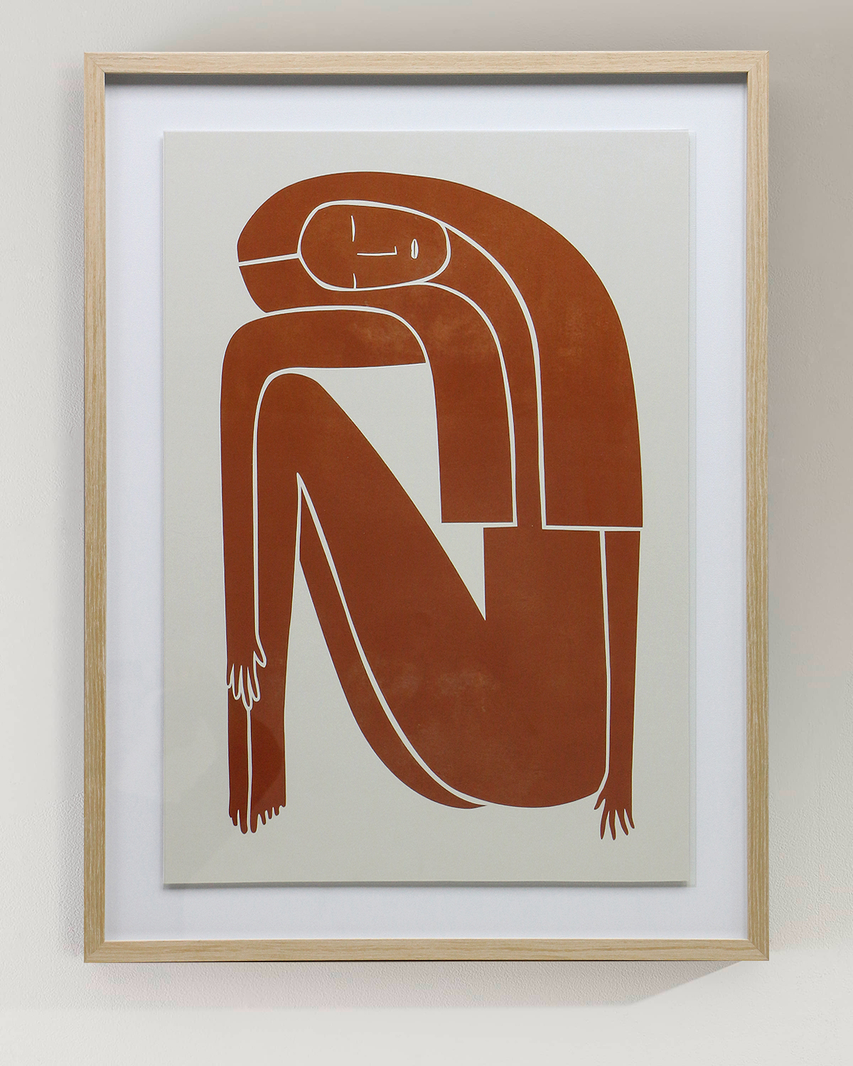 Интерьерный постер Figure Brown Louvre Home DPP330924VHS