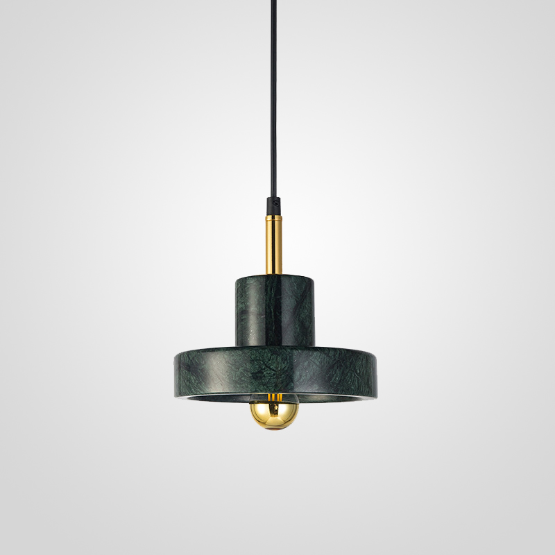 Подвесной Светильник Stone Pendant Green By Imperiumloft By Imperiumloft