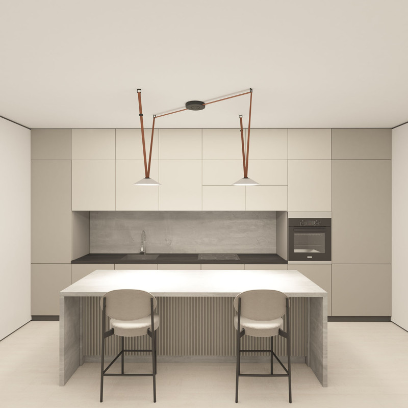 Светильник на шине Denkirs DK5565-WH+BK