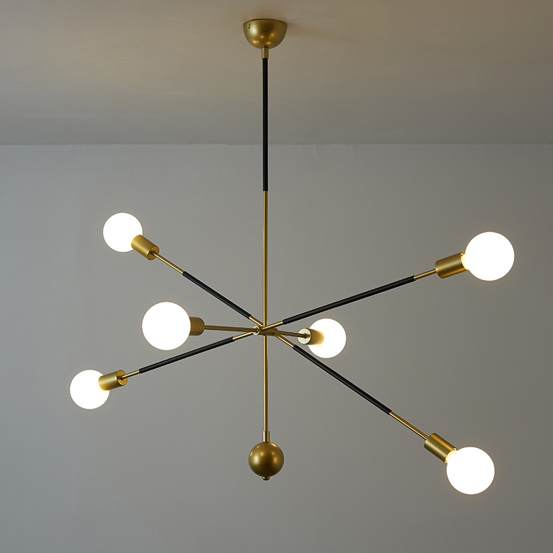 Люстра на штанге ZORA by ImperiumLoft