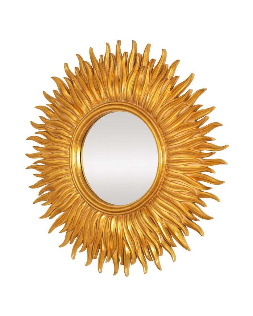 Зеркало в золотой раме Фелиция Louvre Home LH020G