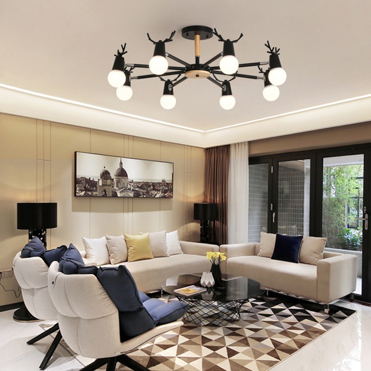 Подвесная люстра DEERCH D65 Black by ImperiumLoft