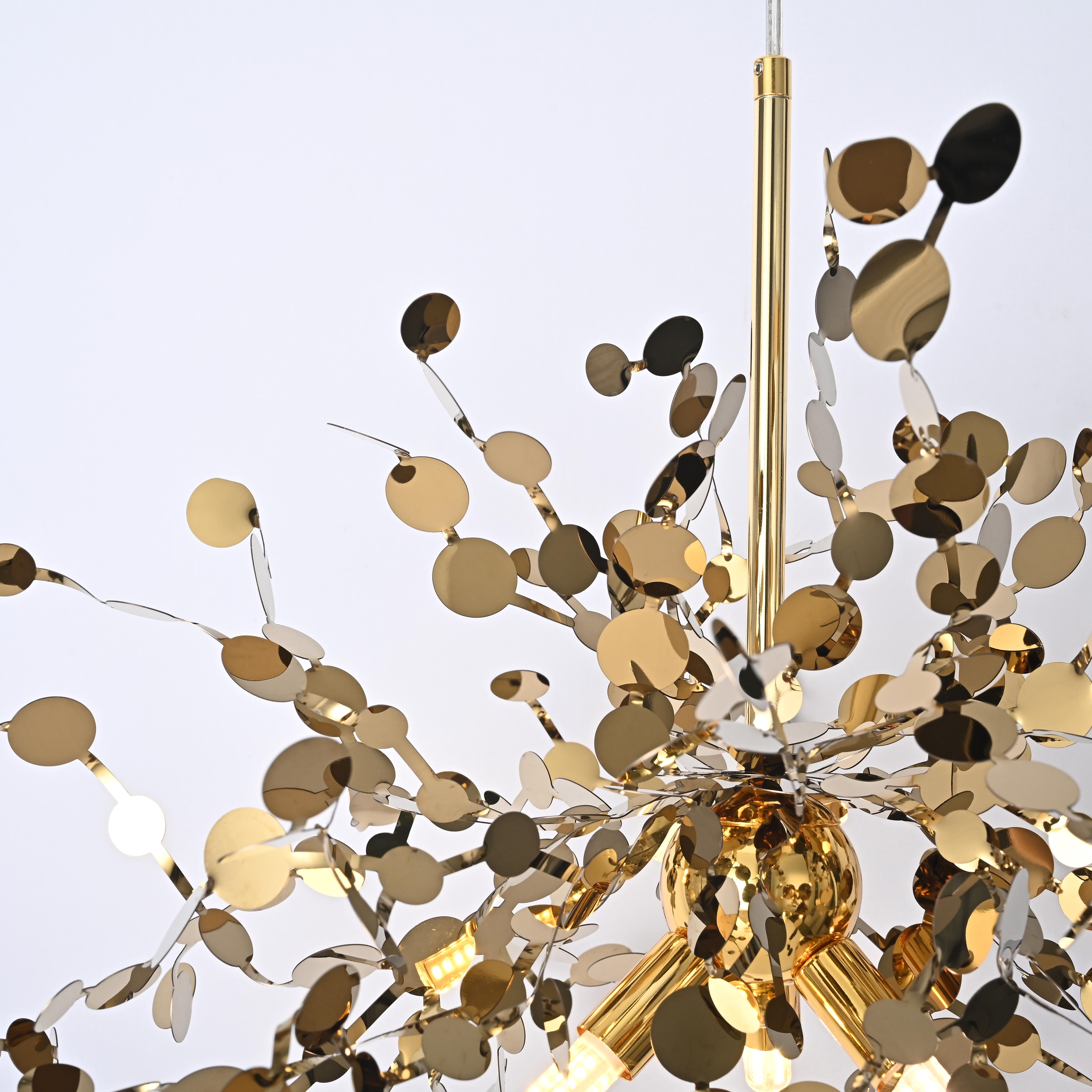 Люстра Tezani Argent Suspension Pendant Lamp 40 Gold By Imperiumloft