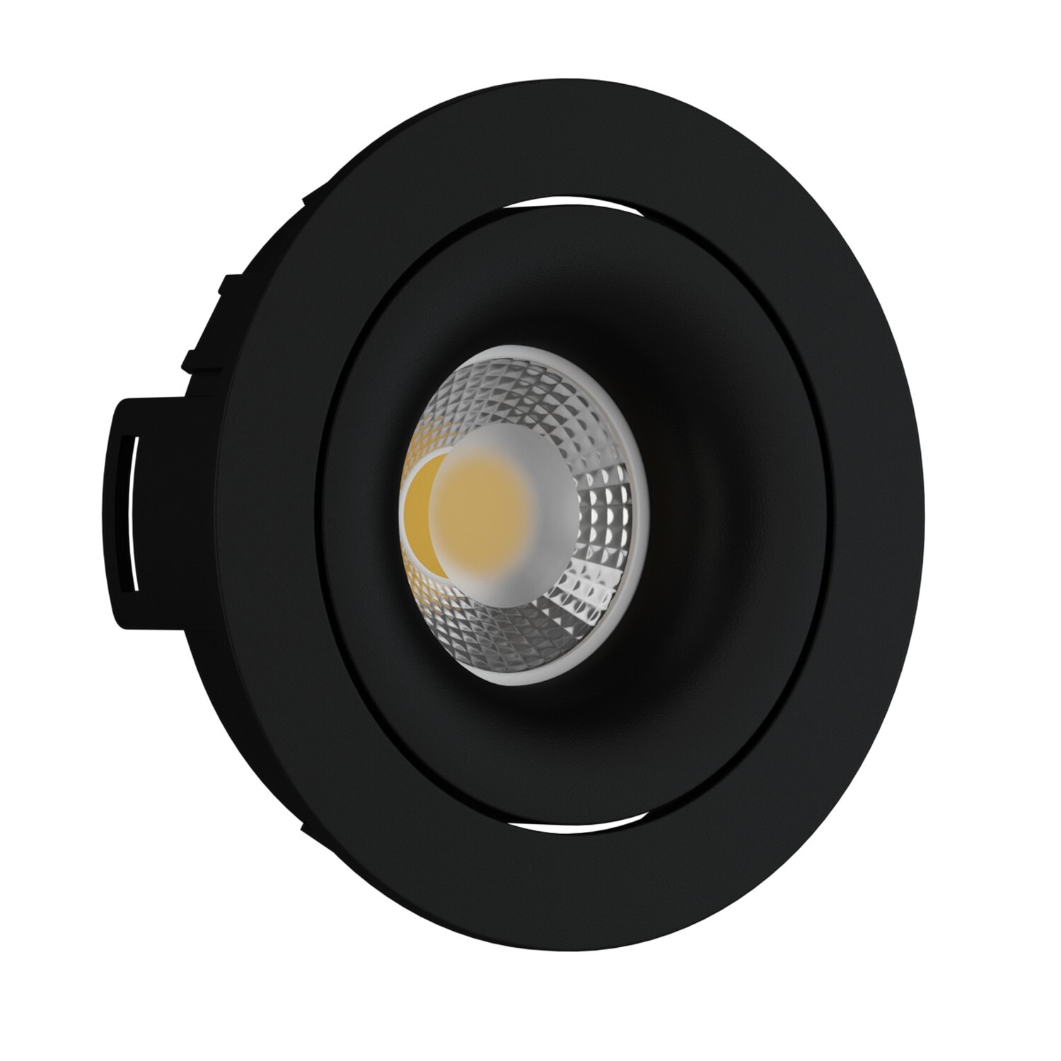 Встраиваемый  светильник под сменную лампу Ledron DE200 Black