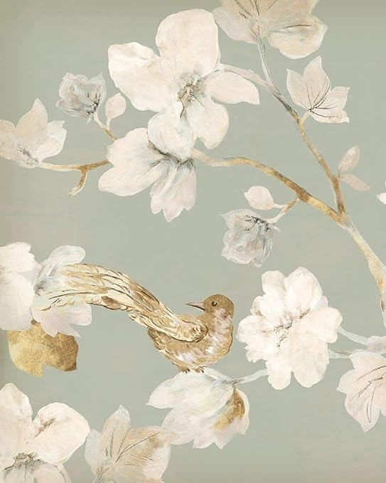 Постер в раме Birds and flowers - II Louvre Home 23P0027