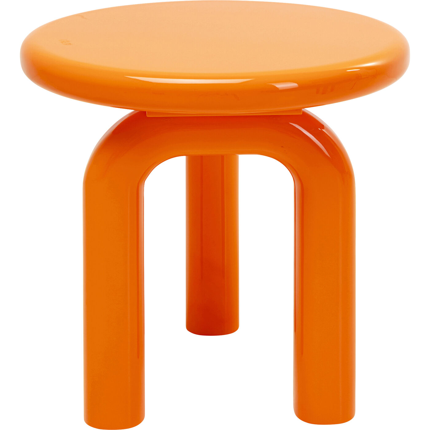 Стол приставной Eliano Orange Ø50cm KARE 71249