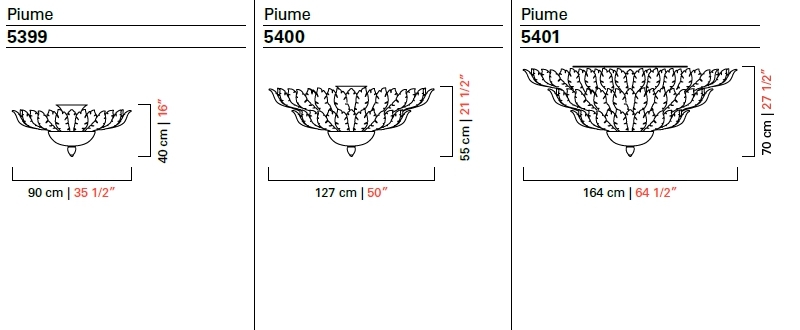 Потолочный светильник Barovier & Toso 5401