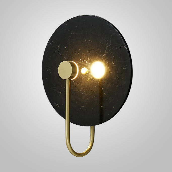 Настенный светильник HOLSTEN Black by ImperiumLoft