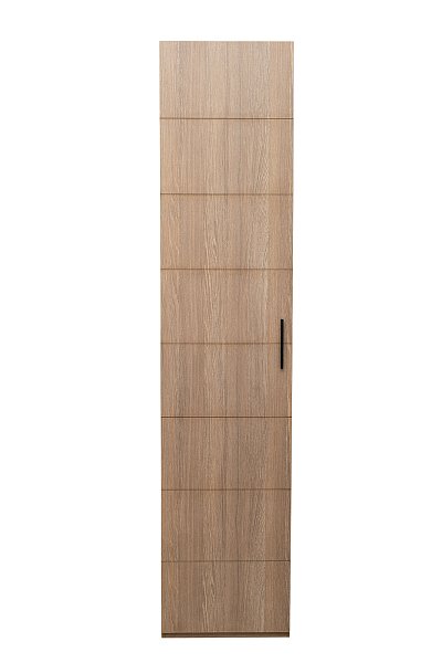 Шкаф-пенал с полками цвет дуб Garda Decor GD-10014/2-3(глухой)