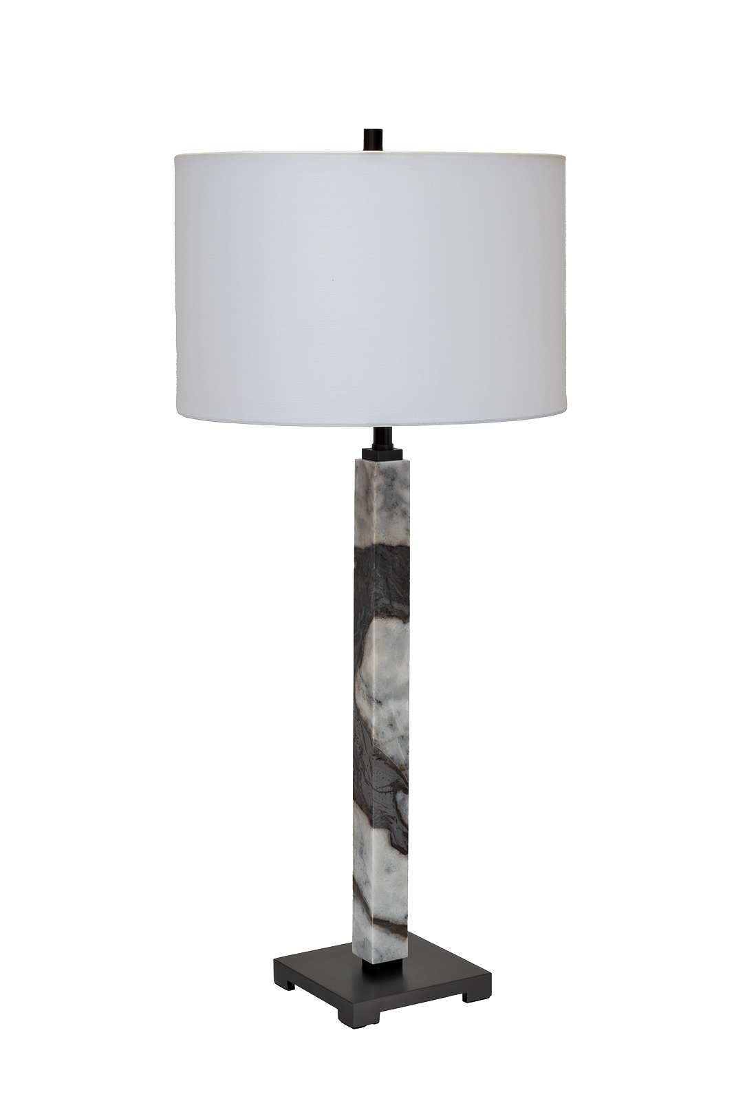 Лампа настольная плафон цвет белый Н.87 Garda Decor 185HM-03631