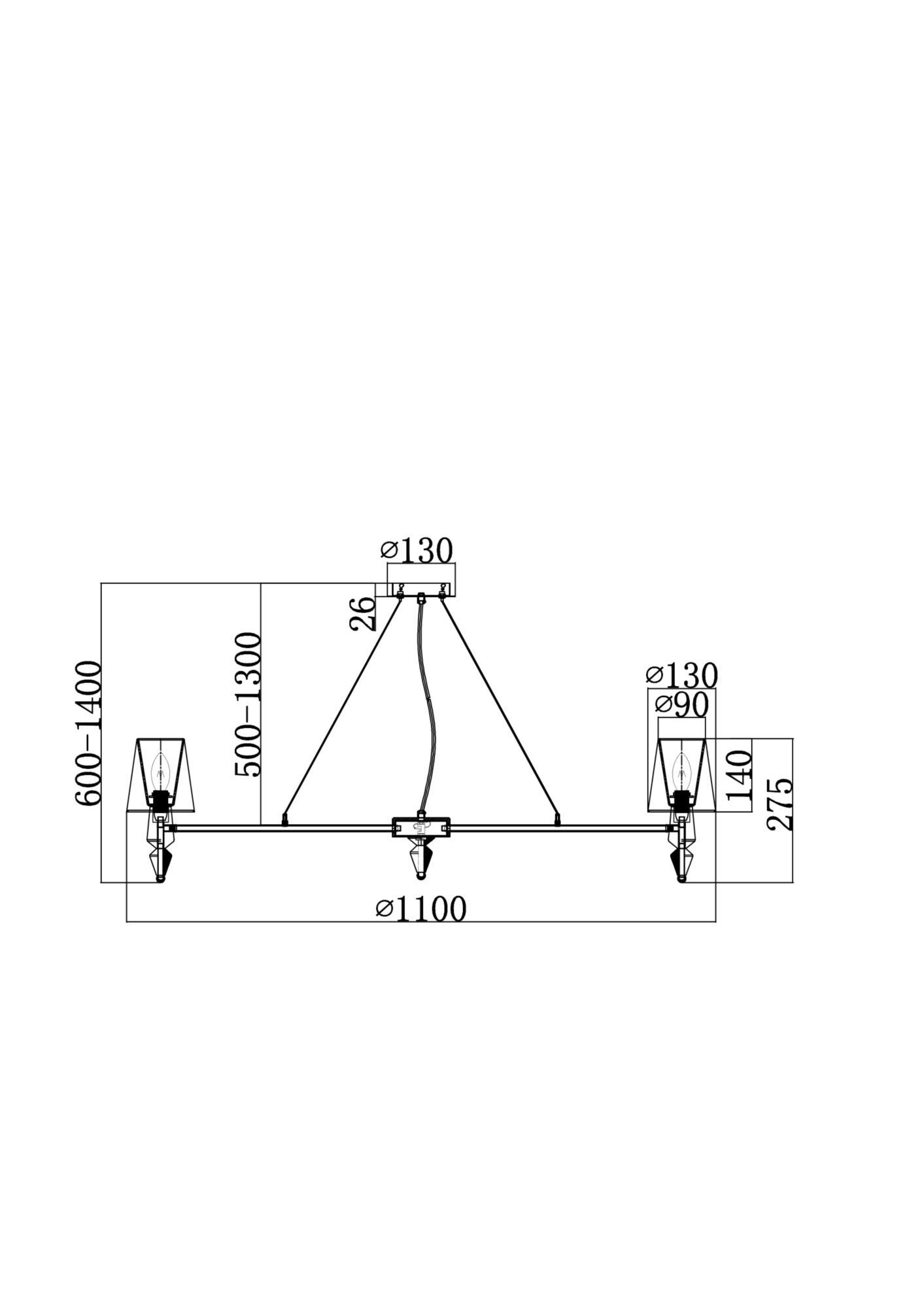 Люстра Maytoni MOD039PL-12N