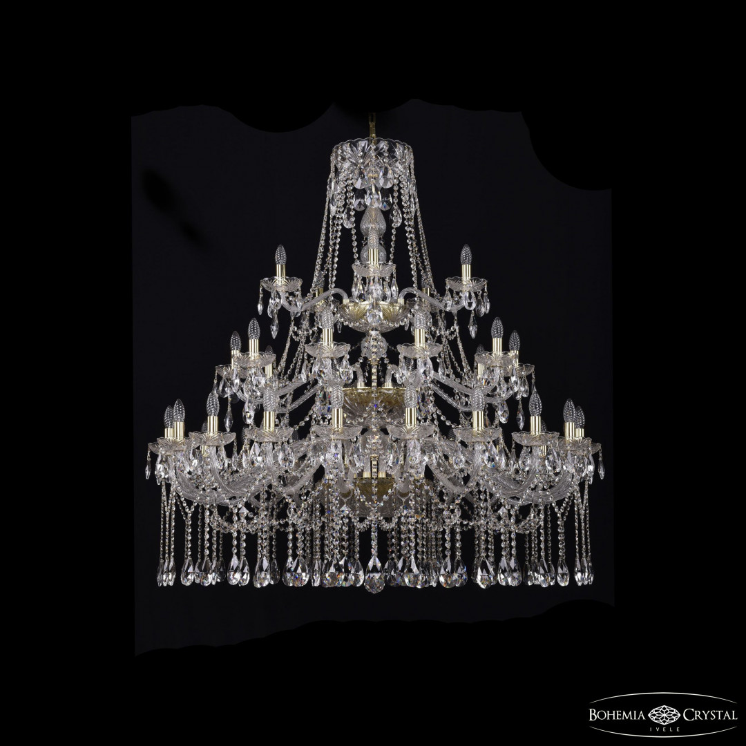 Люстра хрустальная 1413/20+10+5/460/3d G