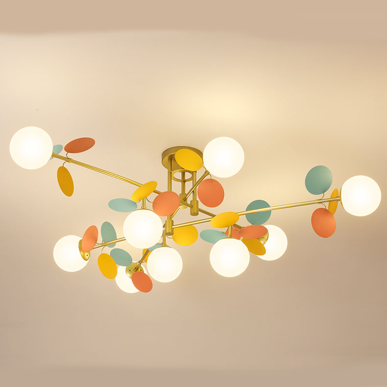 Потолочная Люстра Matisse B D80 Gold White By Imperiumloft