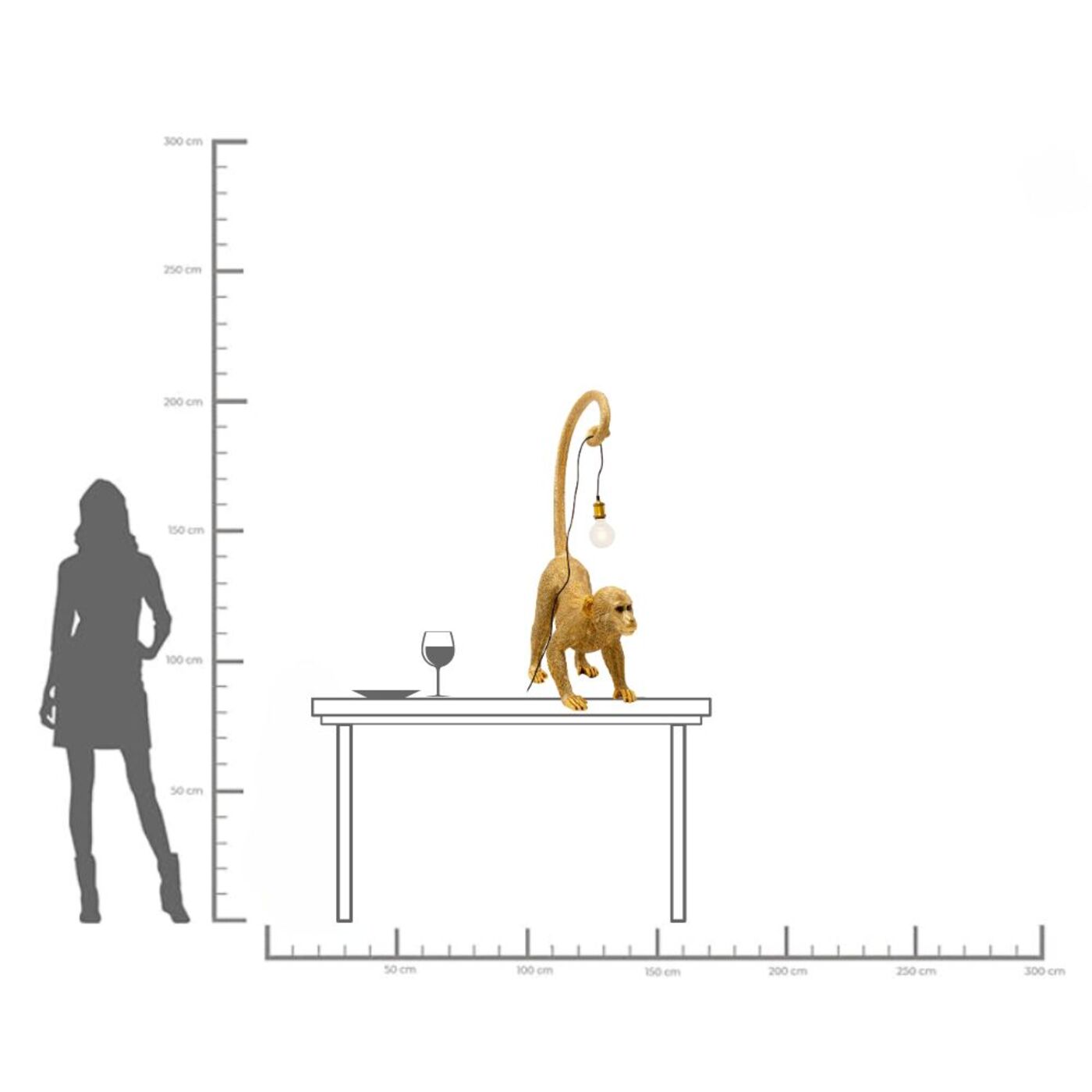 Светильник Monkey Dance 120cm KARE 56882