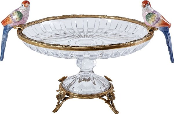 Чаша с птицами Glasar HGL480/GLASS