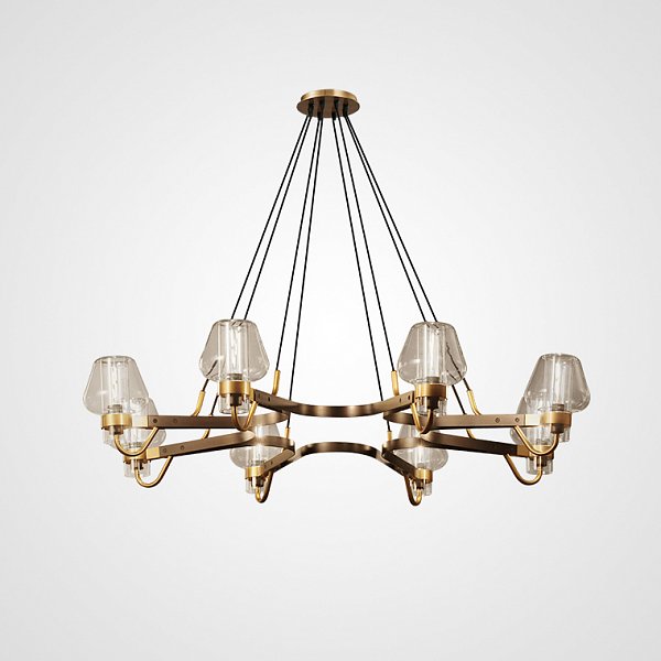 Люстра MONTALEMBERT D115 Transparent by ImperiumLoft