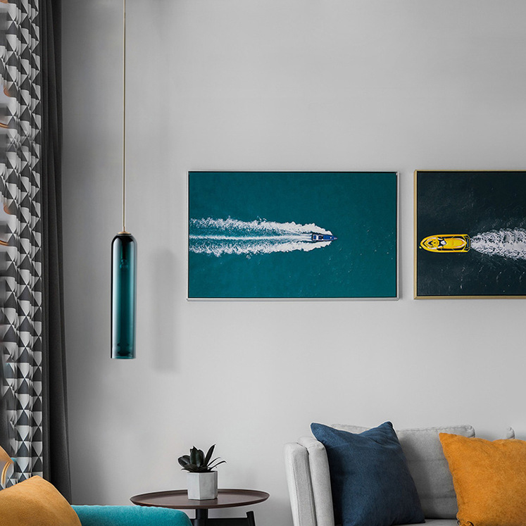 Подвесной светильник DELFY White Brass by ImperiumLoft
