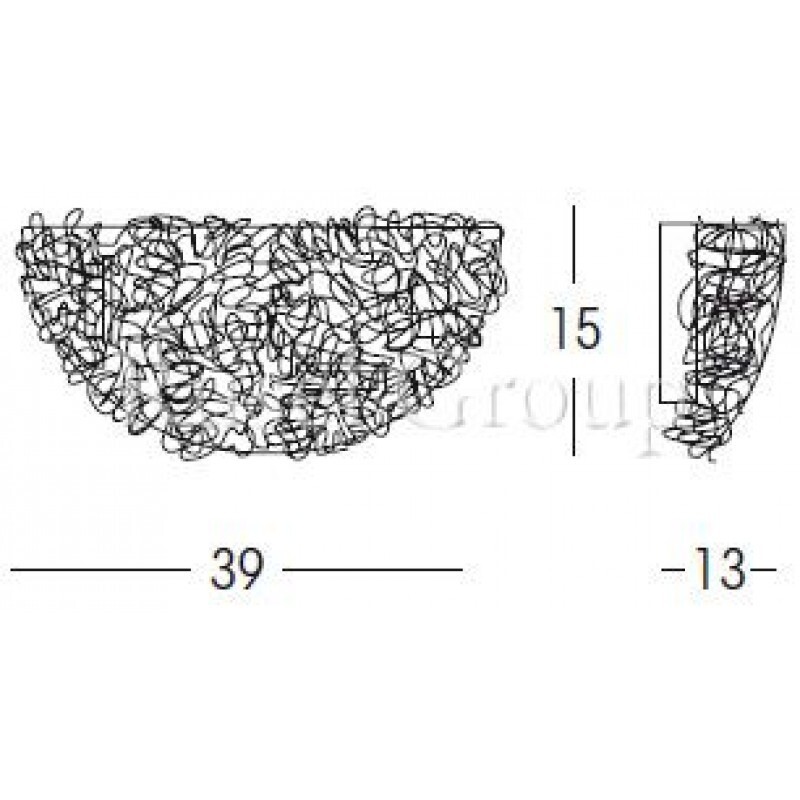 Настенный светильник Linea Light Artic 4662
