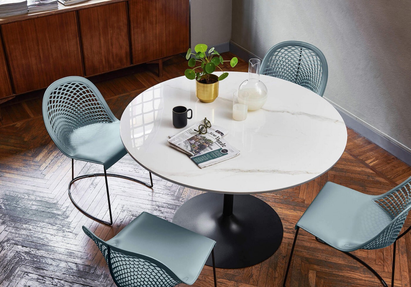 Стол Midj Infinity Black T0190D08