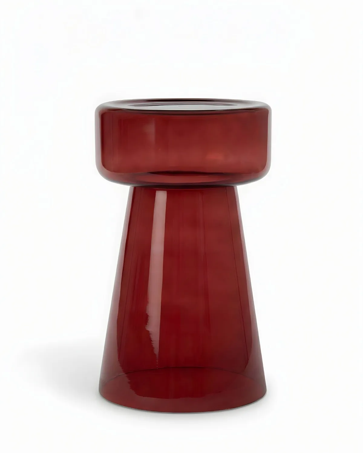 Бордовый приставной столик Флумс Louvre Home P3117XD