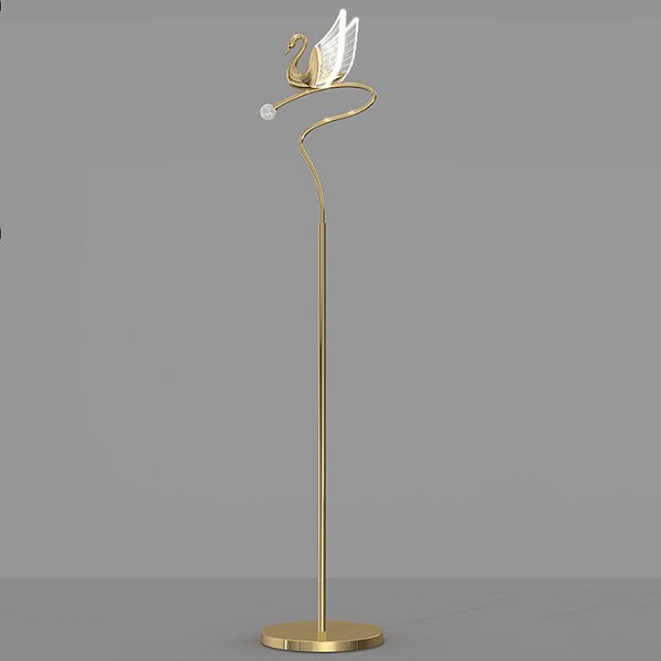 Торшер BIRDIE FL Brass by ImperiumLoft