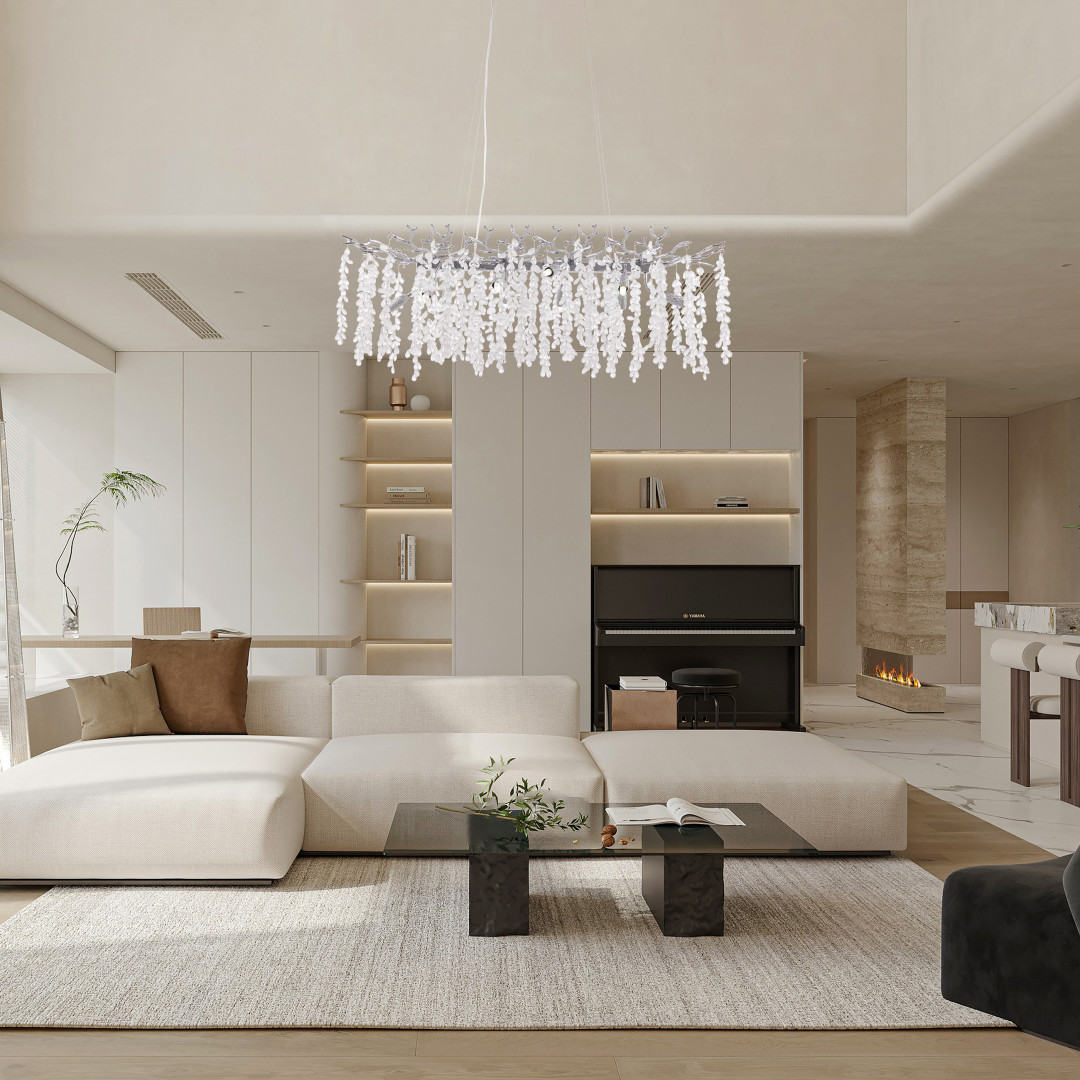 Люстра веточки 23210.1000.10.E14.D CR Arte Milano