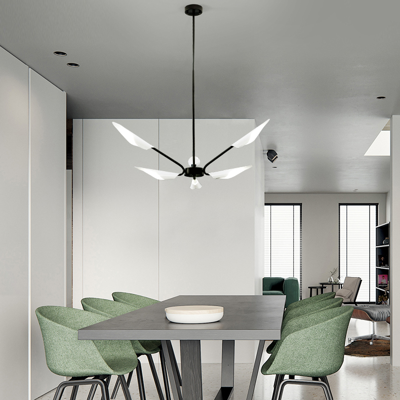 Люстра на штанге MOTHS D120 by ImperiumLoft