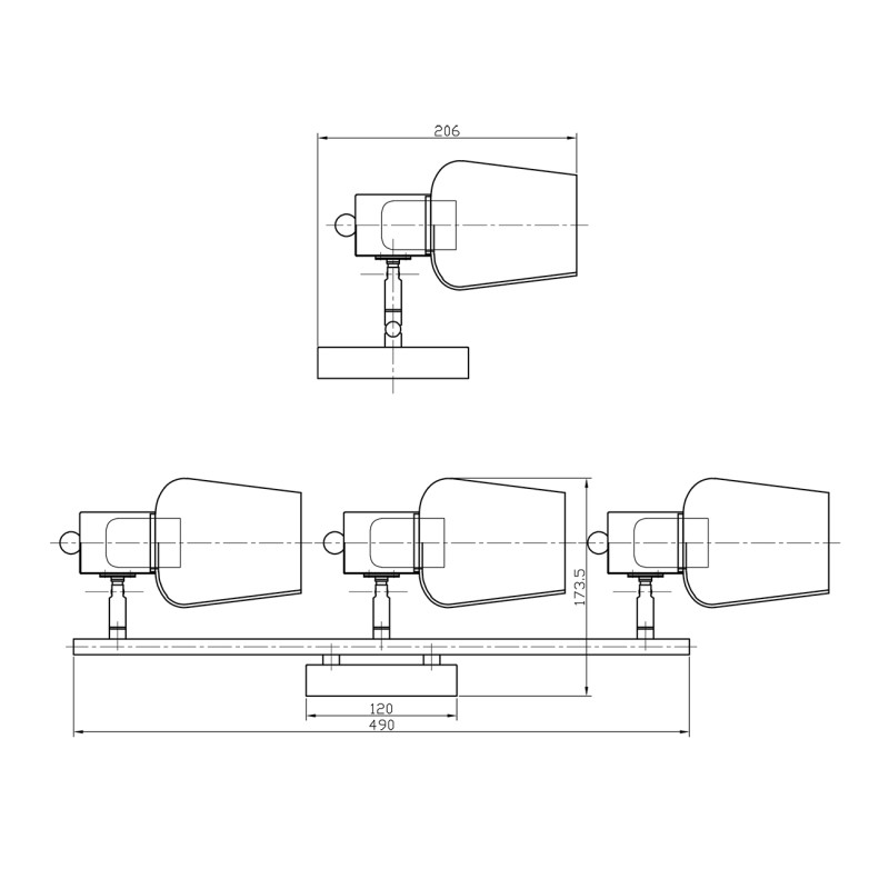 Спот Escada 691/3P