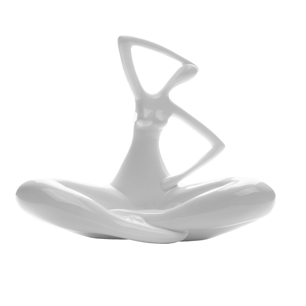 Статуэтка "Женщина" (белая) Garda Decor C6128белая