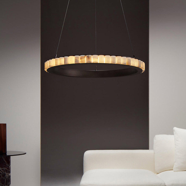 Подвесная люстра MONSINE D100 Brass by ImperiumLoft