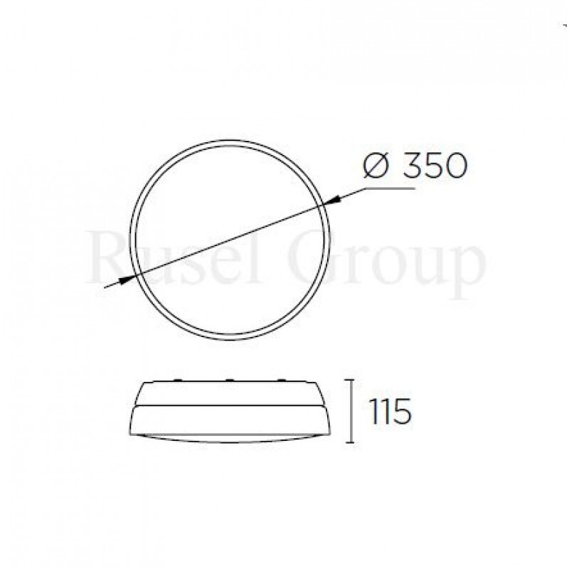 Потолочный светильник Leds C4 DEC PL